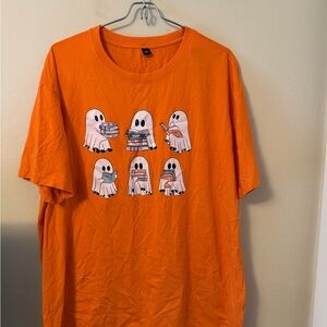 Target Orange Ghost Graphic Tee